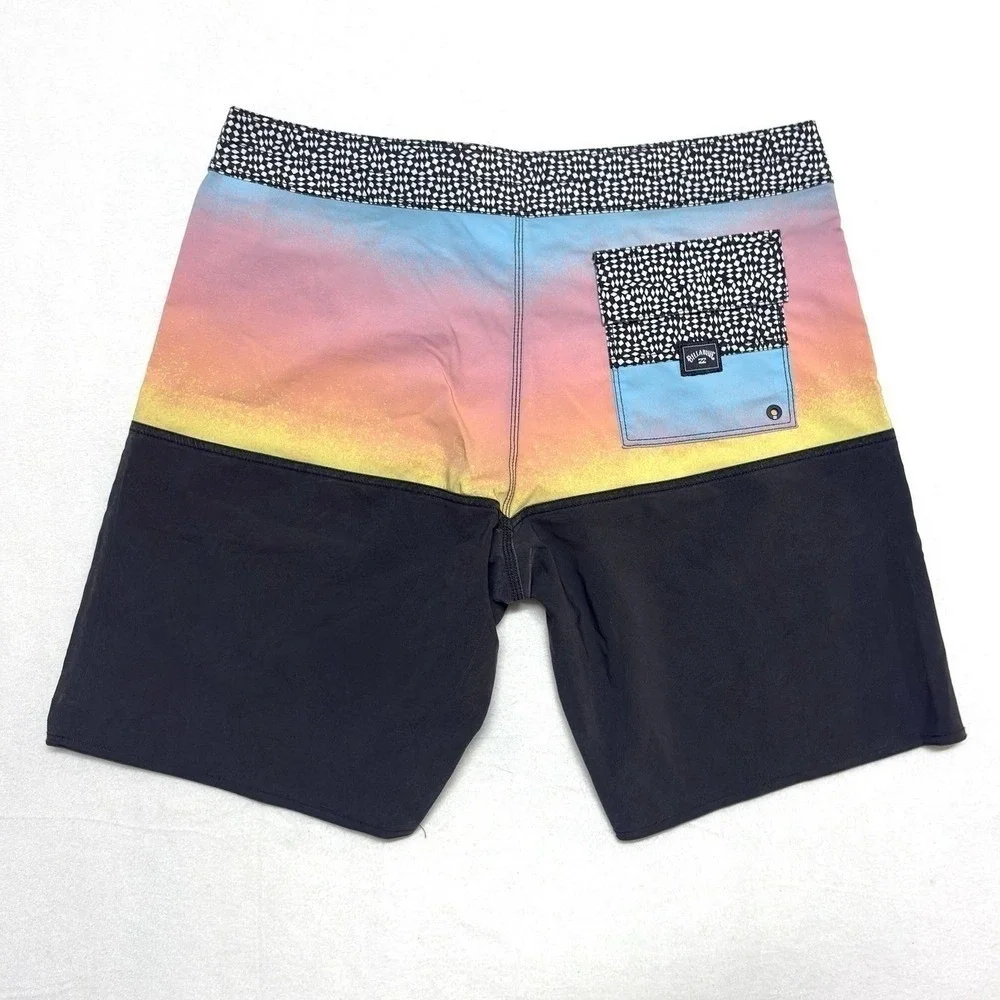 NWT Billabong‎ Fifty50 Board Shorts Men 34 Swim Trunks Recycler Stretch Colorful